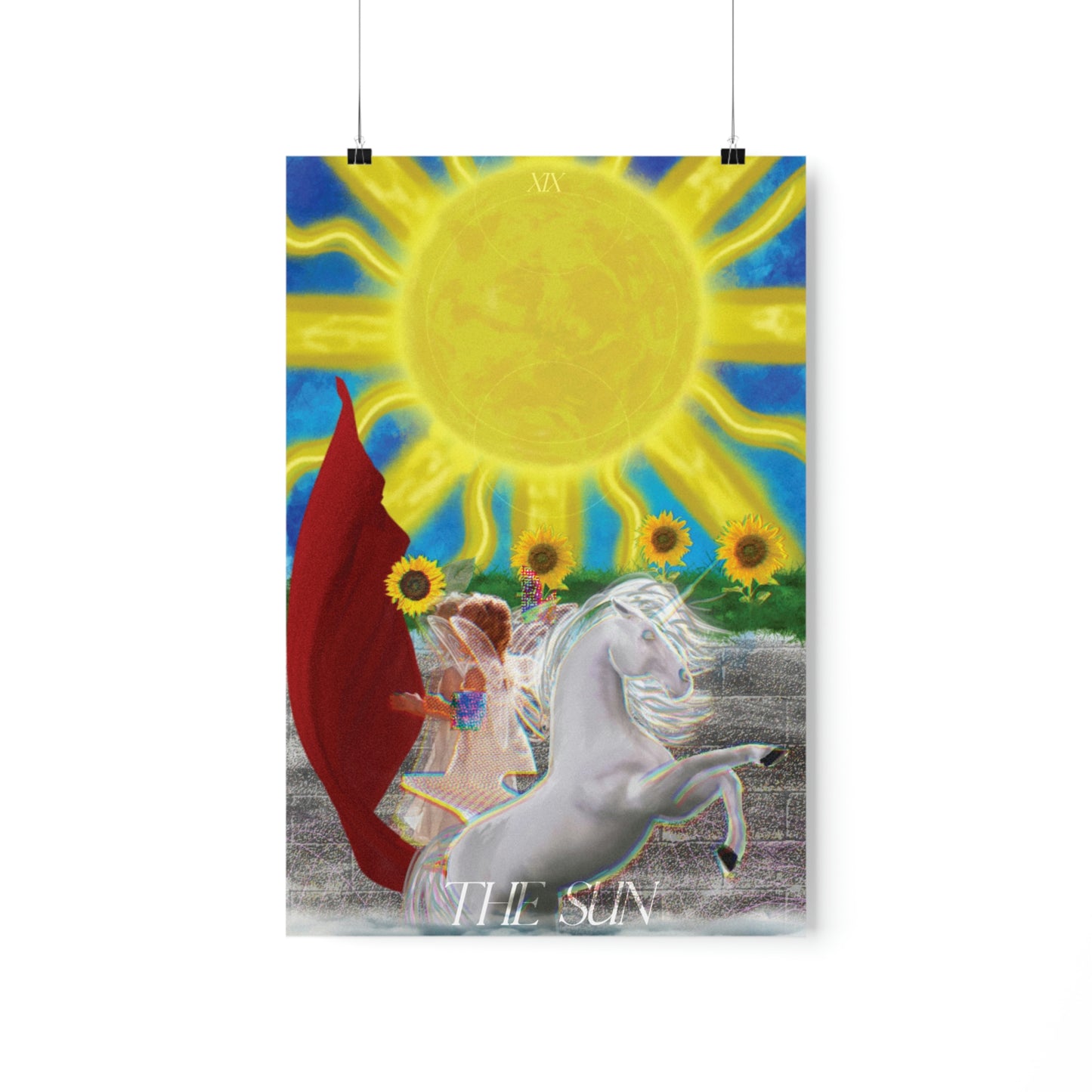 The Sun -  The Misfits | Tarot Poster Wall Art