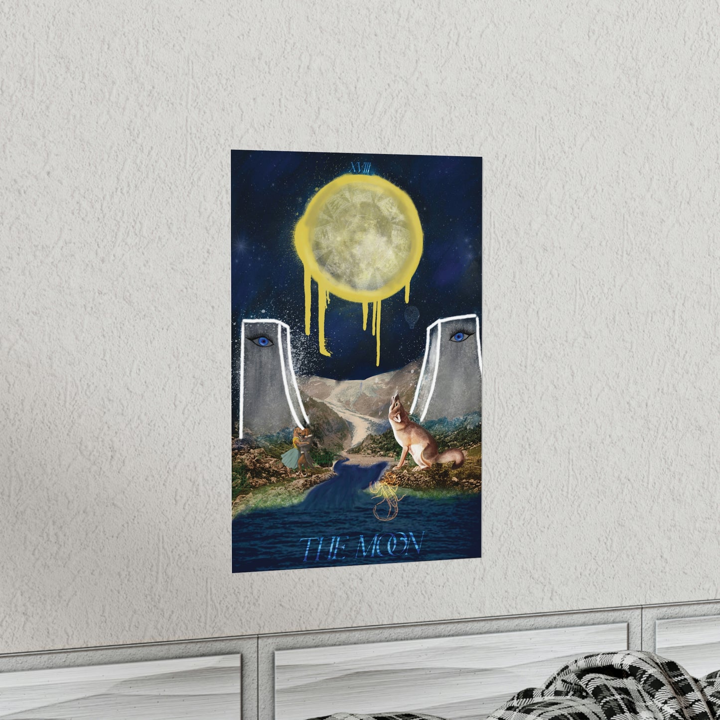 The Moon - The Misfits | Tarot Poster Wall Art