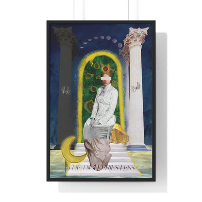 The High Priestess, Tarot - The Misfits | Art Framed Matte Poster Wall Art