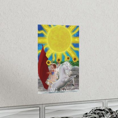 The Sun -  The Misfits | Tarot Poster Wall Art