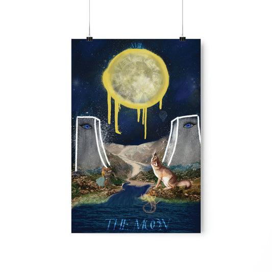 The Moon - The Misfits | Tarot Poster Wall Art