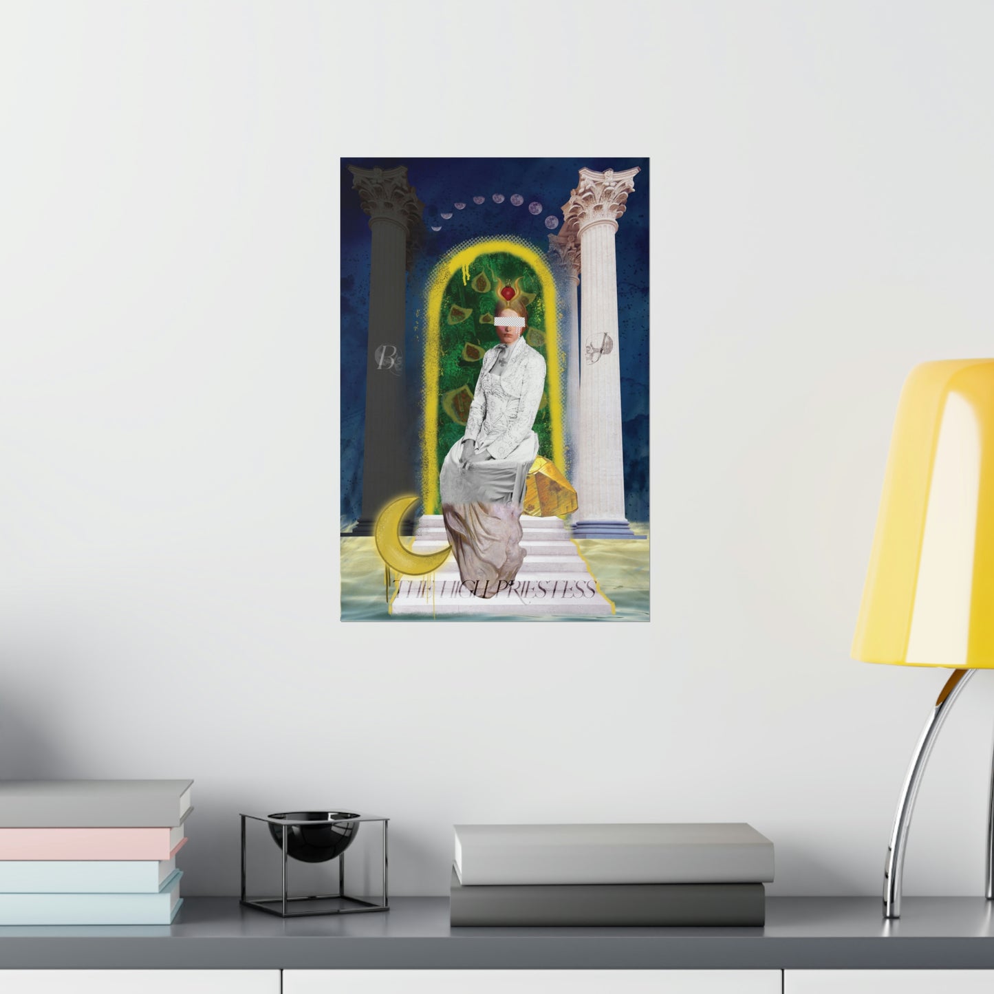 The High Priestess - The Misfits | Tarot Art Poster Wall Art