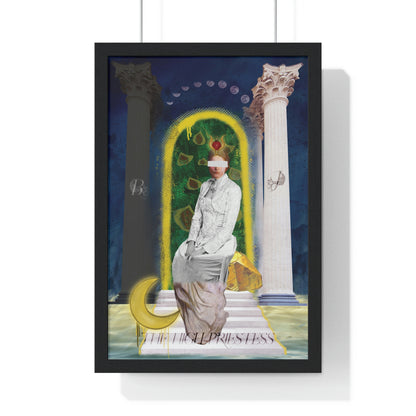 The High Priestess, Tarot - The Misfits | Art Framed Matte Poster Wall Art