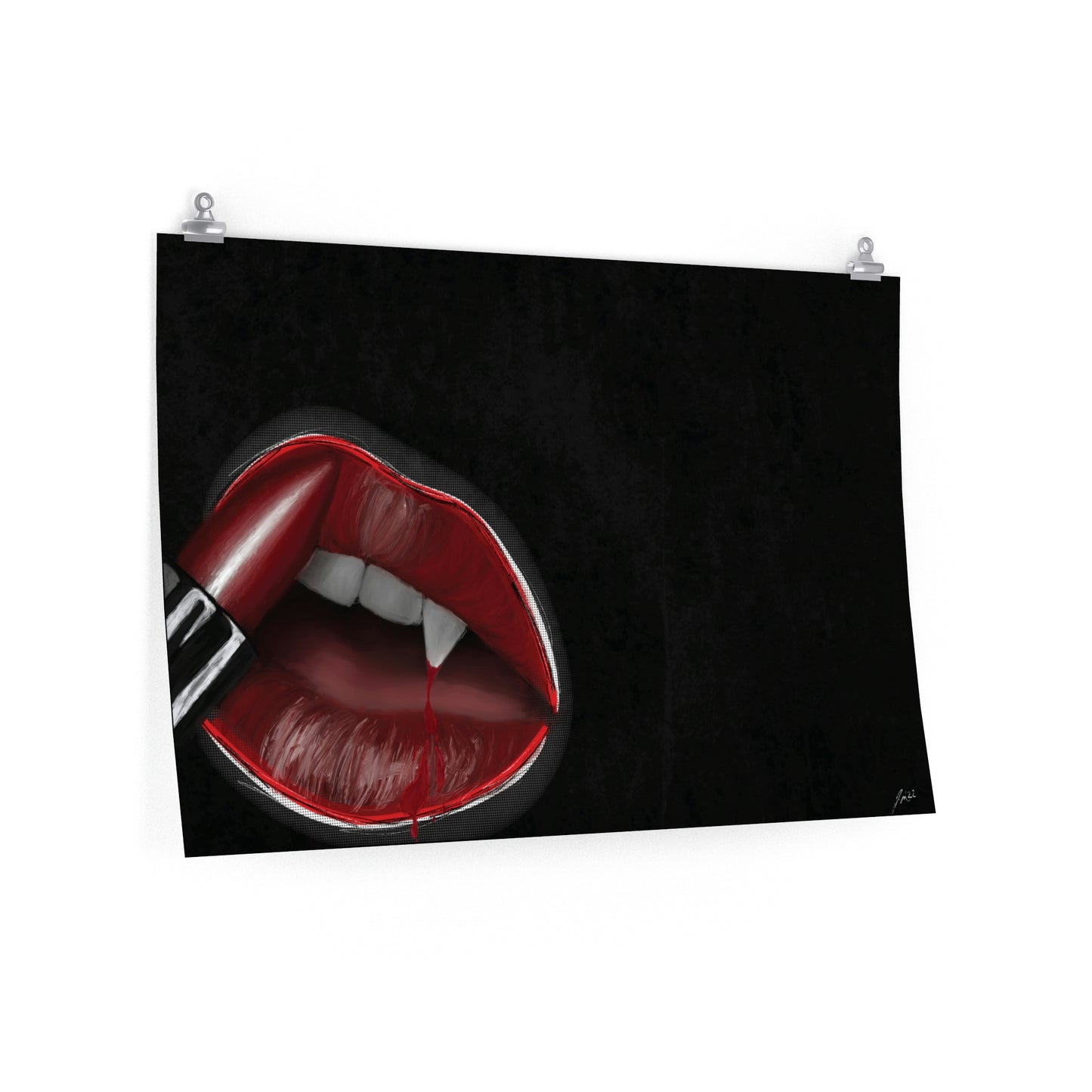 Bite Me - The Misfits | Premium Matte Horizontal Posters