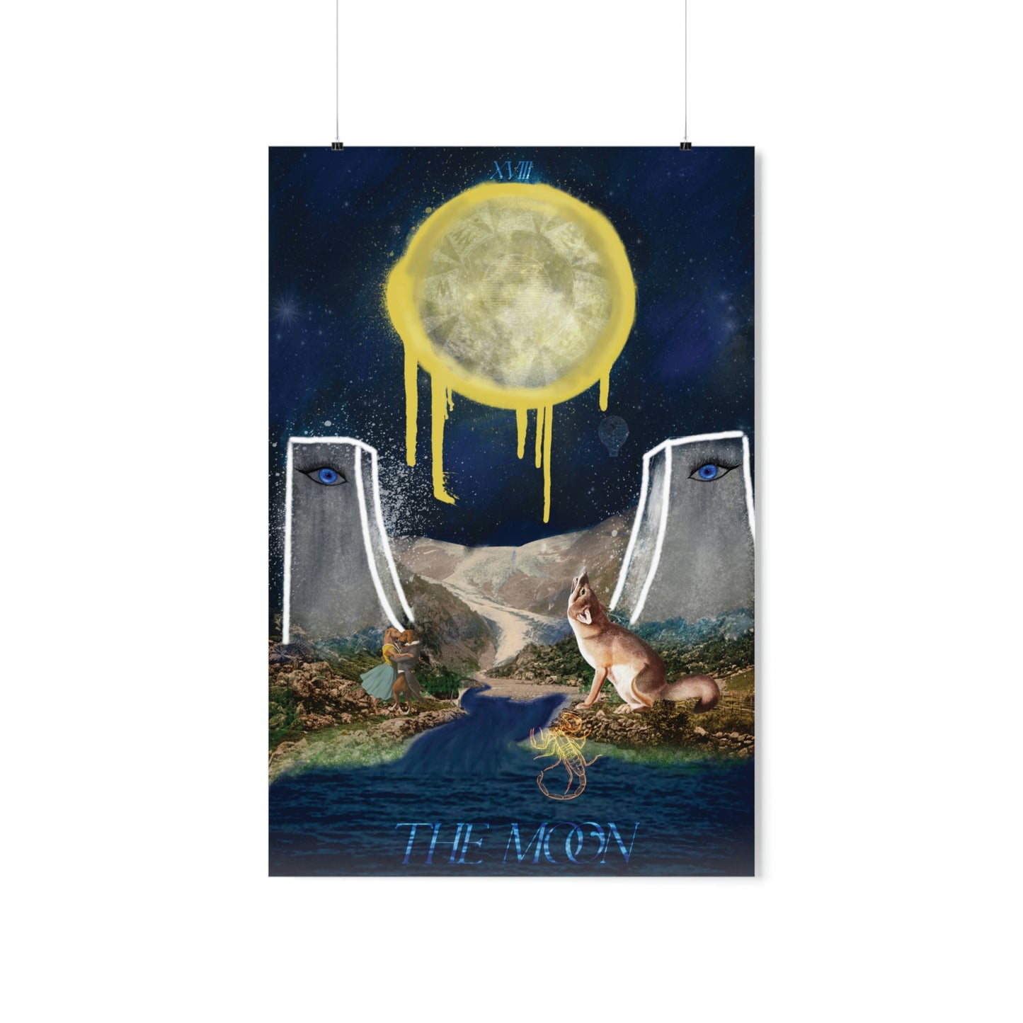 The Moon - The Misfits | Tarot Poster Wall Art