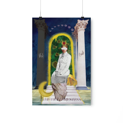 The High Priestess - The Misfits | Tarot Art Poster Wall Art