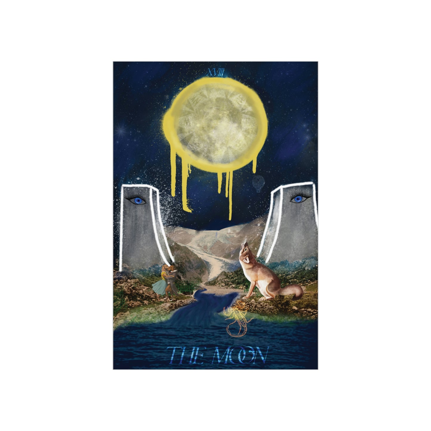 The Moon - The Misfits | Tarot Poster Wall Art