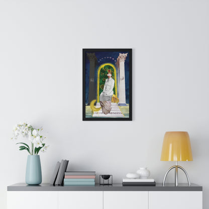 The High Priestess, Tarot - The Misfits | Art Framed Matte Poster Wall Art