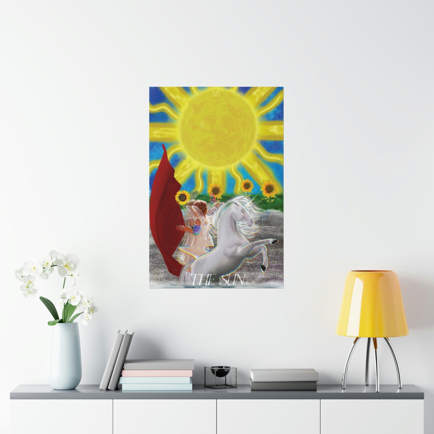 The Sun -  The Misfits | Tarot Poster Wall Art