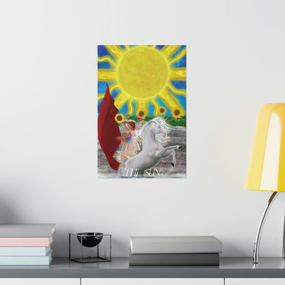 The Sun -  The Misfits | Tarot Poster Wall Art