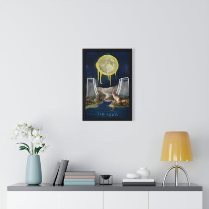 The Moon - The Misfits | Tarot Art Framed Matte Poster Wall Art