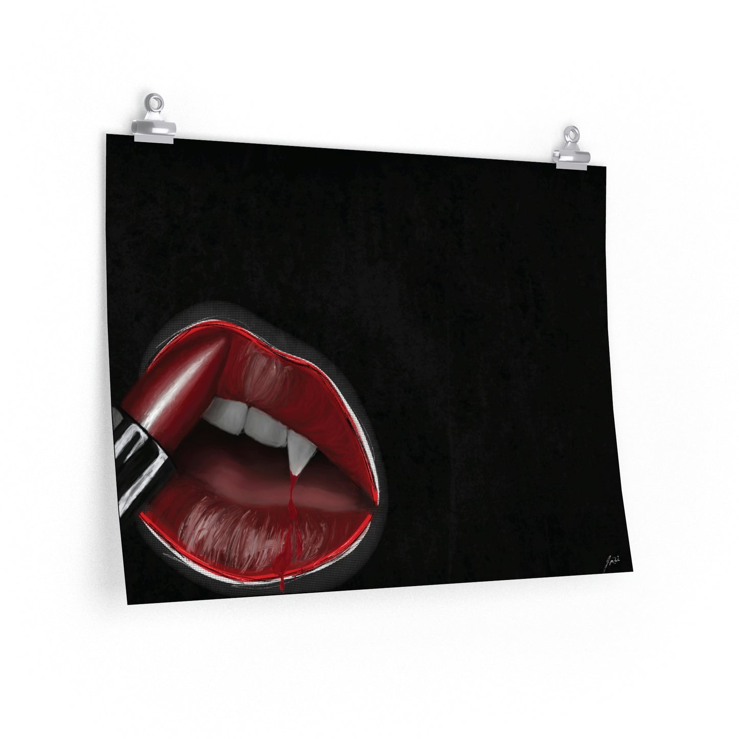 Bite Me - The Misfits | Premium Matte Horizontal Posters