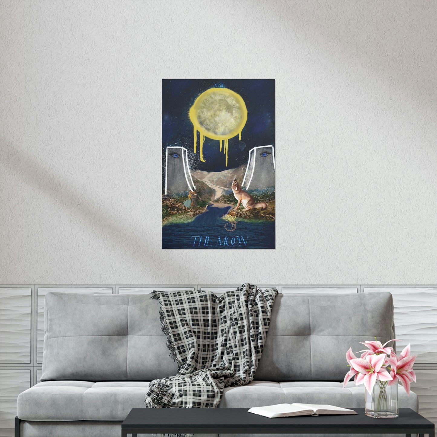 The Moon - The Misfits | Tarot Poster Wall Art