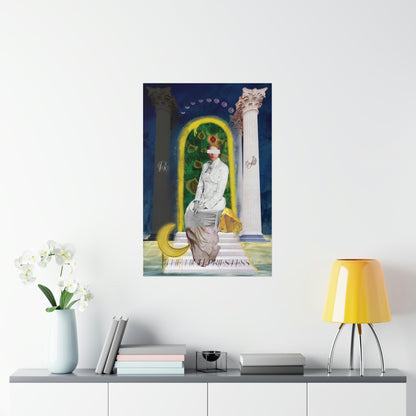 The High Priestess - The Misfits | Tarot Art Poster Wall Art